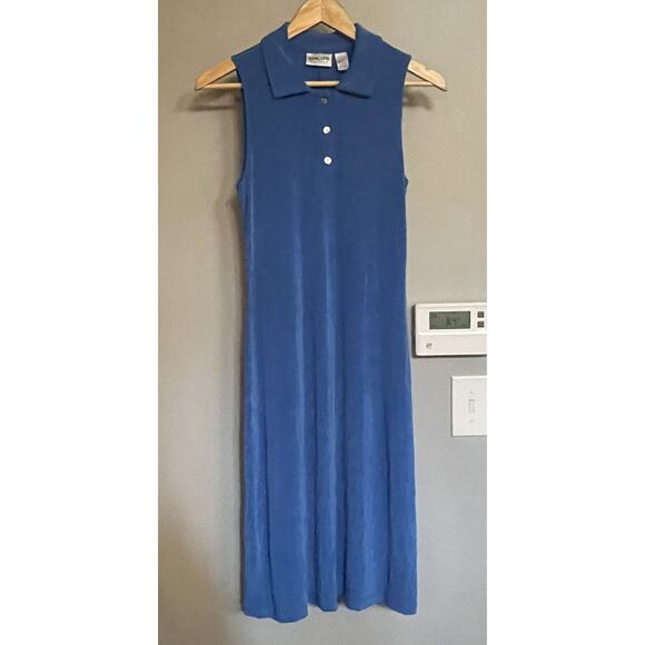 Chicos Travelers Dress Collard Pullover Womens‎ Size 0 Stretch Wrinkle Free - Picture 1 of 11